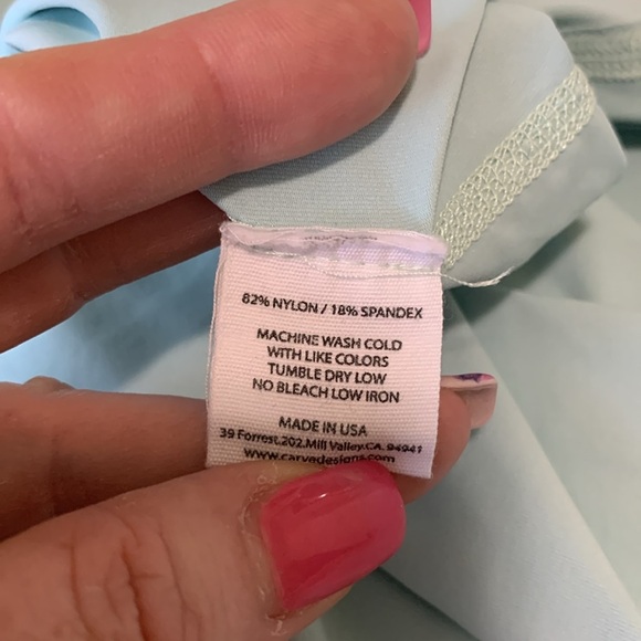 CARVE DESIGNS Mint Green Women's Skirt Swim Skirt XL - Picture 4 of 6